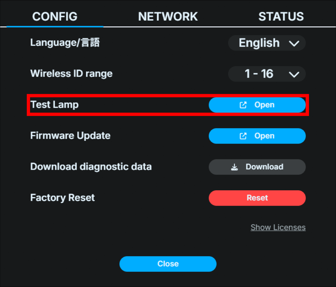 en_531_tl3_web_settings_config_lamp_test